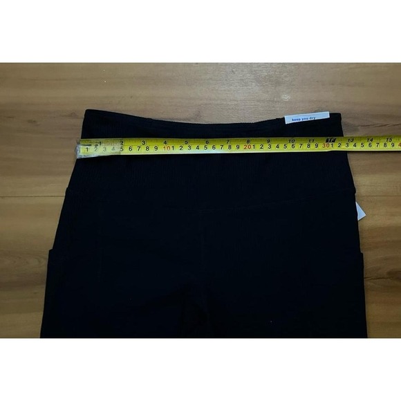 Womens NWT Old Navy High Waisted High Rise Ribbed‎ Yoga Gym Leggings - Picture 5 of 6